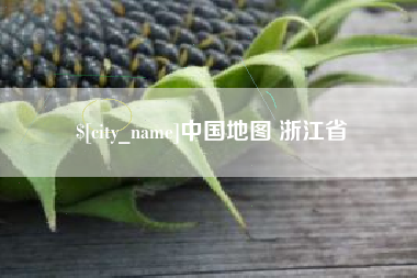 大同中国地图 浙江省