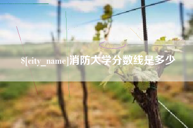 大同消防大学分数线是多少