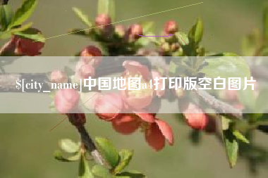 大同中国地图a4打印版空白图片