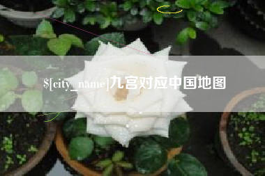 大同九宫对应中国地图