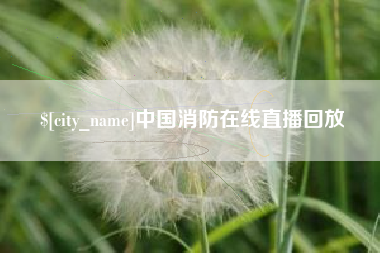 大同中国消防在线直播回放