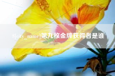 大同第九枚金牌获得者是谁