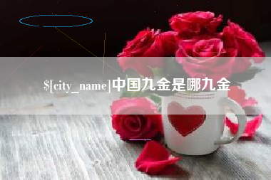 大同中国九金是哪九金