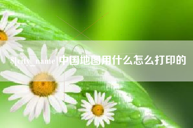 大同中国地图用什么怎么打印的