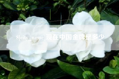 大同现在中国金牌是多少
