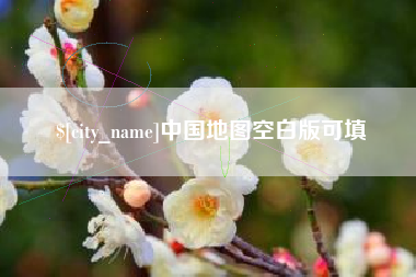 大同中国地图空白版可填