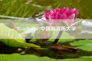 大同中国的消防大学