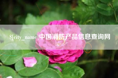 大同中国消防产品信息查询网