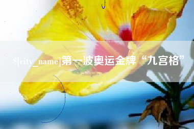 大同第一波奥运金牌“九宫格”