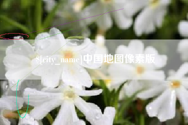 大同中国地图像素版