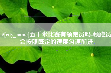 大同五千米比赛有领跑员吗-领跑员会按照既定的速度匀速前进