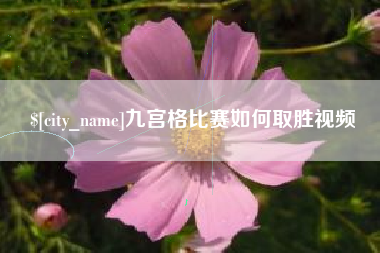 大同九宫格比赛如何取胜视频