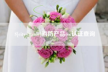 大同消防产品ccc认证查询