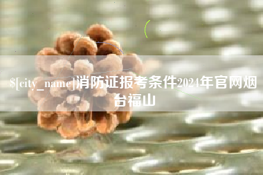 大同消防证报考条件2024年官网烟台福山
